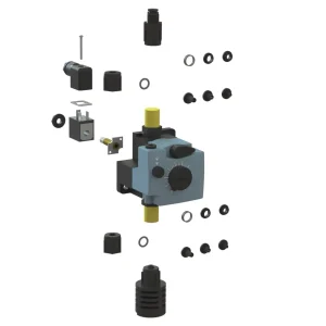 Bomba Neumática: 3 L/h Viton 24 VDC