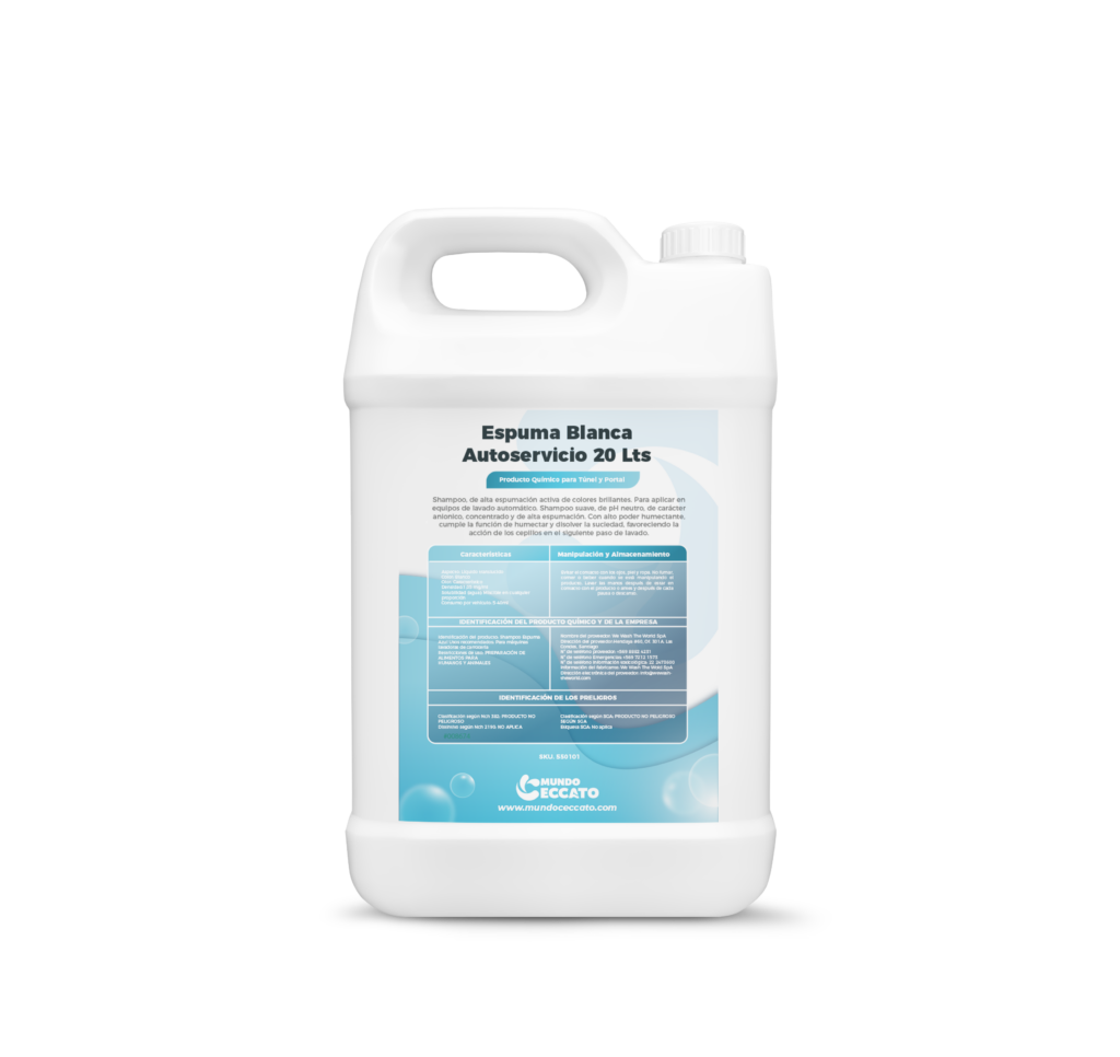 Espuma Blanca Autoservicio 20 Lts