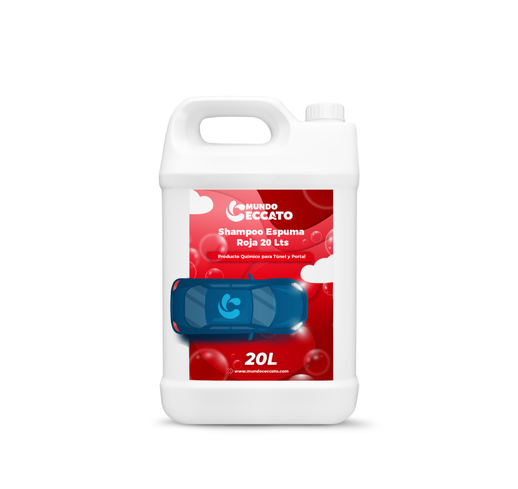 Shampoo Espuma Roja 20 Lts